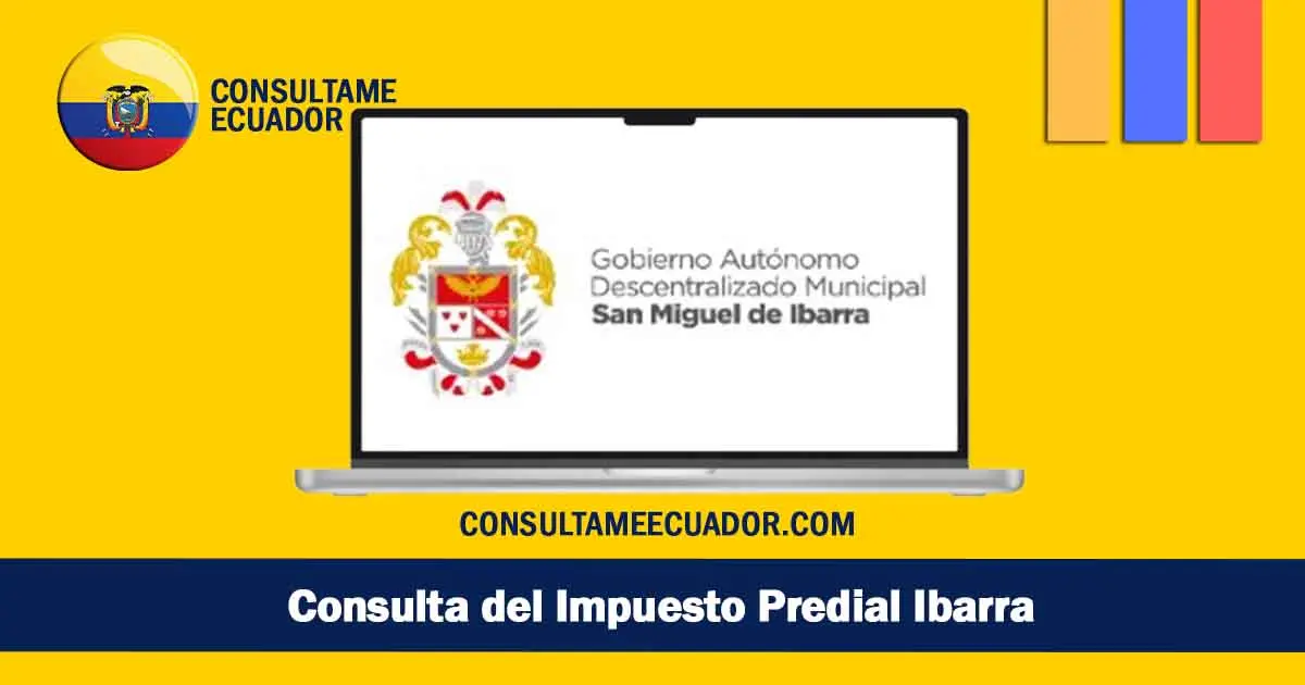 Consulta del Impuesto Predial Ibarra 2024